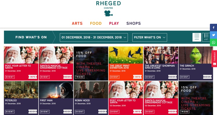 Christmas at the Rheged Centre 2018