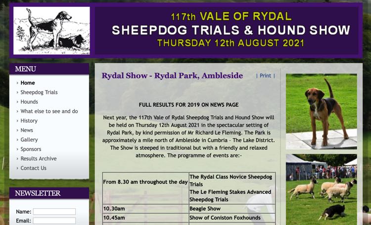 Rydal Show August 2021
