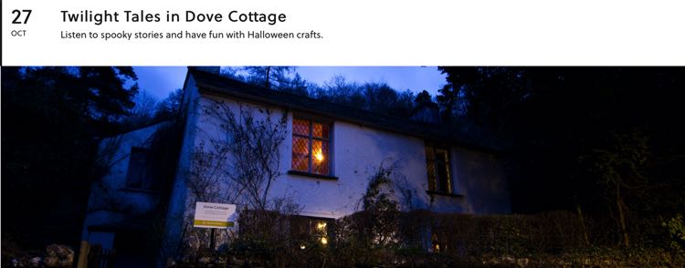 Dove Cottage Twilight Tales October 2021