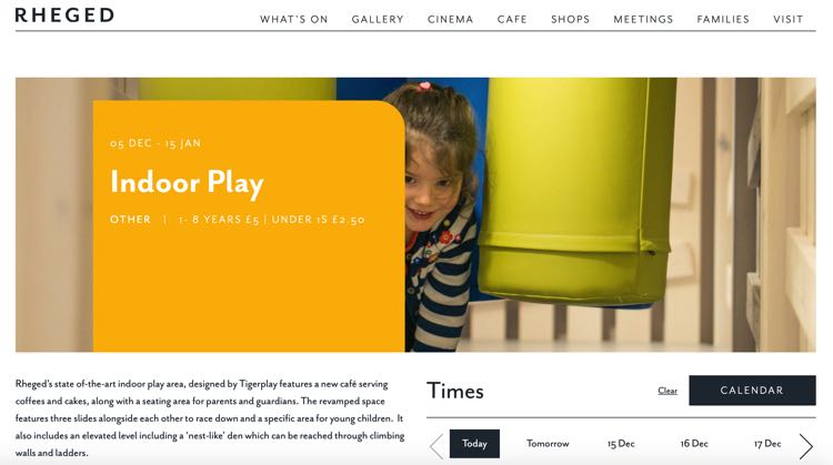 Indoor Play at the Rheged Centre