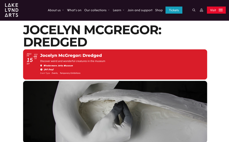 Jocelyn McGregor: Dredged
