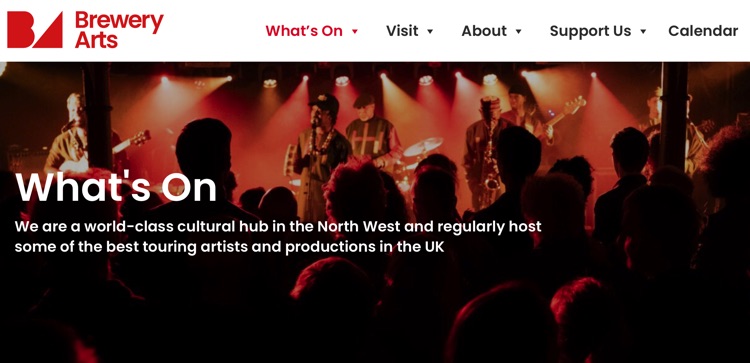 Brewery Arts What's On