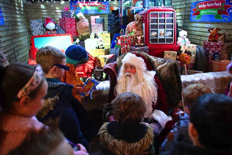 walby farm park father christmas