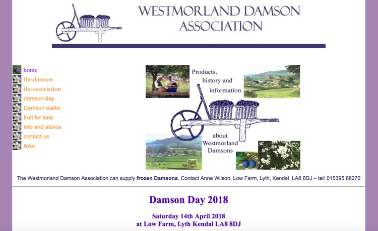 Westmorland Damson Association Damson Day April 2018