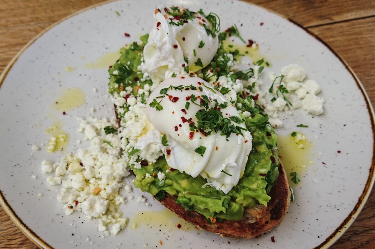 Avocado Toast at The Lingholm Kitchen