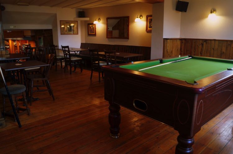 The New Cock & Bull (Cockermouth) pool table