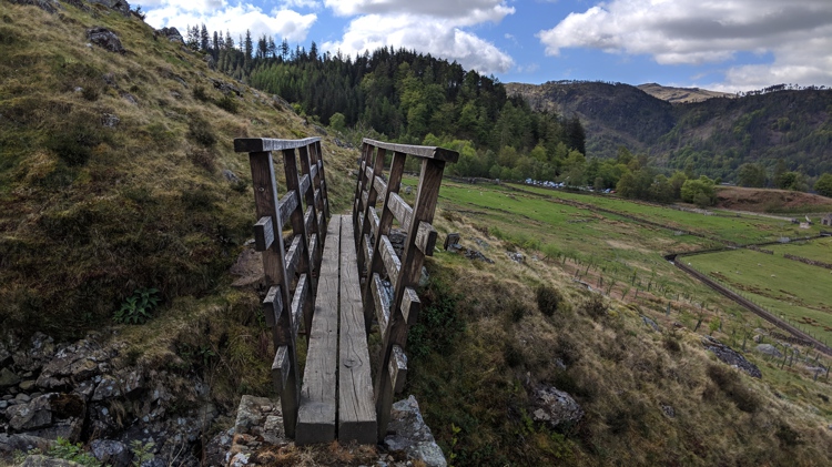 The Small Narrow Footbridge
