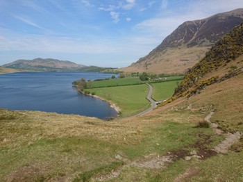 The End of the Walk at Rannerdale Knotts